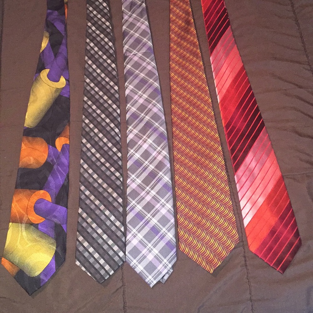 5 neck ties - Picture 2 of 2